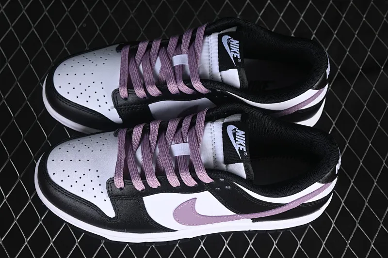 All categories Nk SB Dunk series Nk SB Dunk Low low-top sneakers Nike SB Dunk Low black and white purple hook low-top casual sneakers DD1391-100